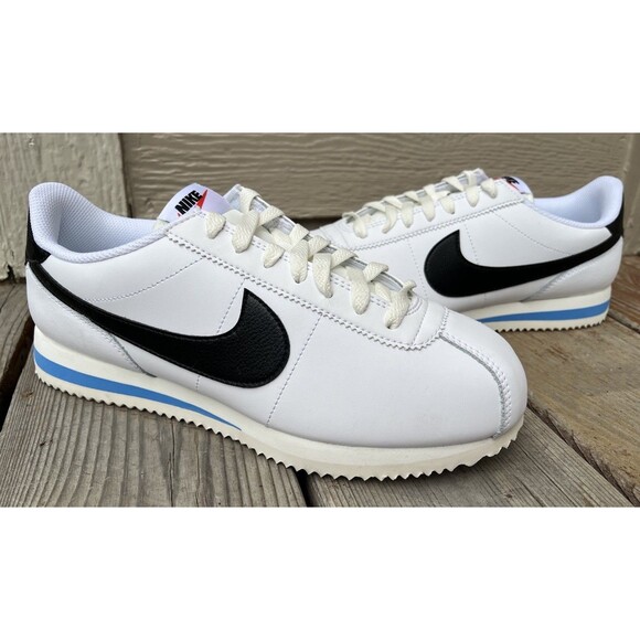 Nike Shoes - Nike Cortez Women's 9.5 Sneakers White/Black/Light Photo Blue DN1791-100